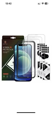 iphone 12 pro Max Displayschutz Glas 3er Set