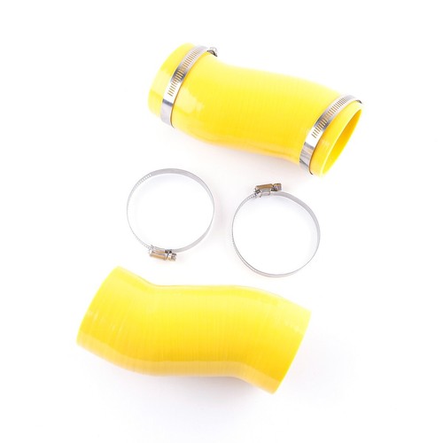 For 2004-2008 Lamborghini Gallardo 5.0L Engine Silicone Air Intake Yellow Hose - Picture 2 of 12
