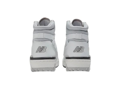 NEW BALANCE 650R SIZE 11 WHITE BLACK GRAY BASKETBALL HIGH TOP SNEAKER BB650WC - Picture 7 of 10