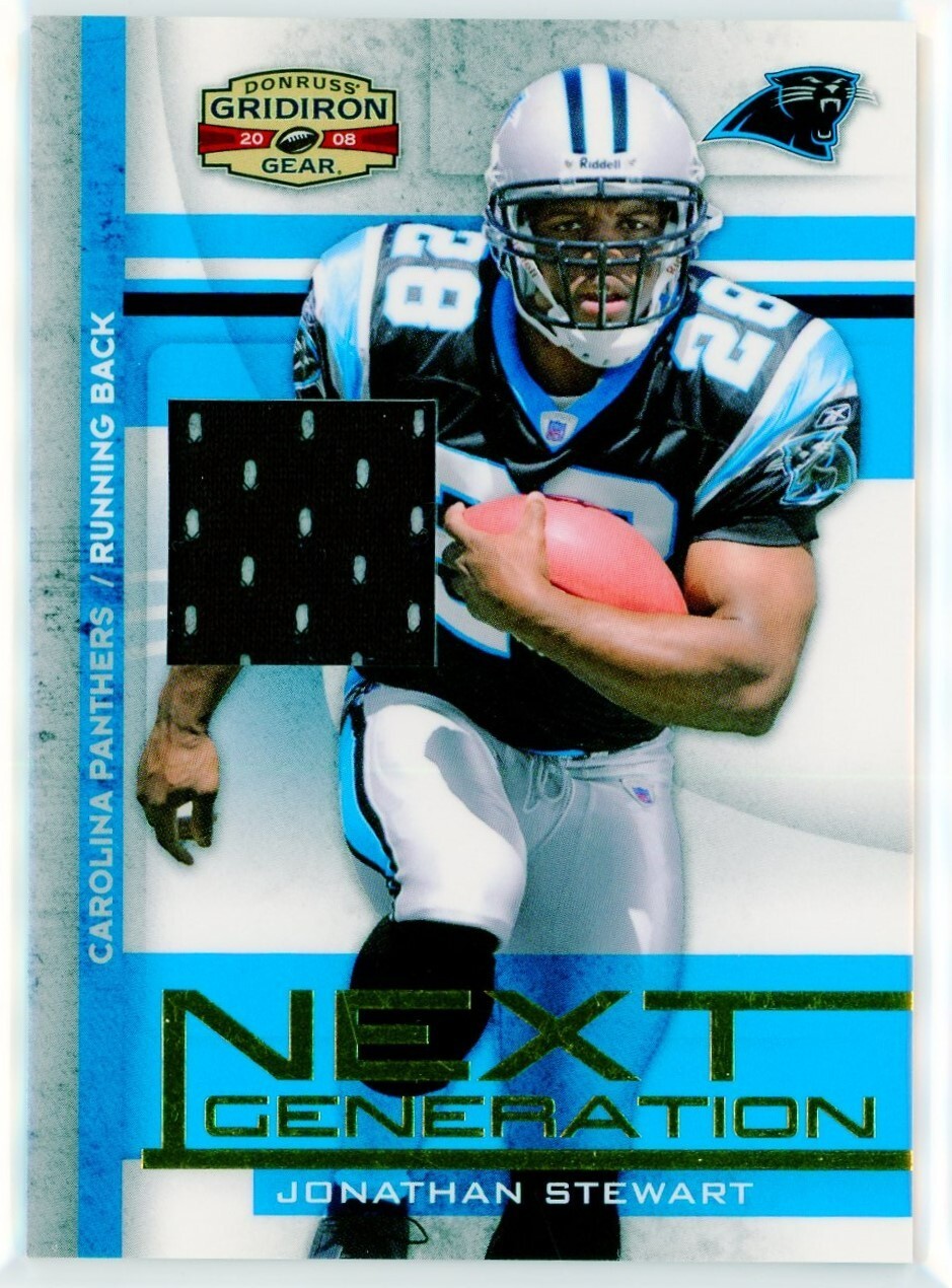 Jonathan Stewart Donruss Gridiron Gear Next Generation #NG11 Base