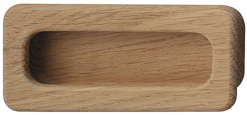 Häfele Tirador Empotrado Roble Entrada Madera Natural para Unión Muebles - Imagen 4 de 13