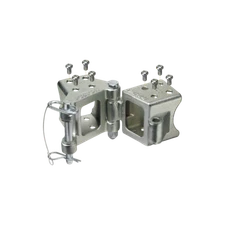 Fulton Fold-Away Trailer Coupler Swing-Away Hinge Kit Bolt On 5000 lbs 3" x 3"