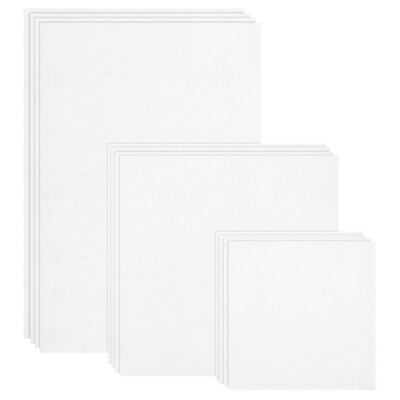 12 Pcs Tissu Brodé De remise Quadrillage Broderie Mailles Au Point Croix