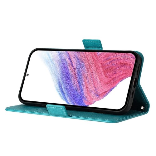 For BLU G64, Fashion Flowers Pattern Flip Leather Wallet Stand Soft Case Cover - Picture 10 of 26