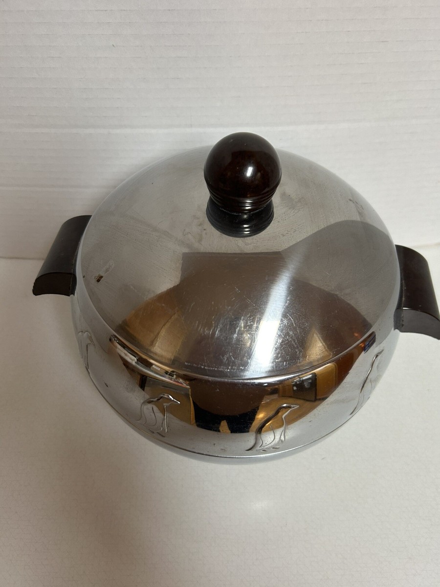 West Bend Vintage Penguin Hot Cold Server Insulated Ice Bucket