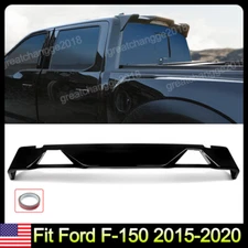Gloss Black Rear Trunk Roof Spoiler Wing For 2015-2020 Ford F-150 F150 All Cabs