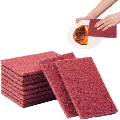 Scheuerschwamm, 10 Stücke Allzweck Scrub Schwamm, Kratzfreier Geschirrspülschwam