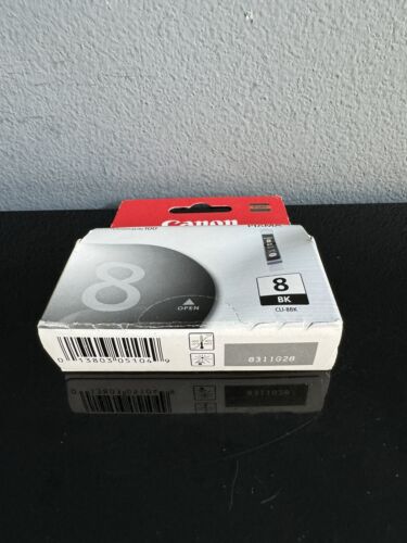 NEW Genuine Canon Pixma Printer Cartridge Black CLI-8BK ChromaLife 100 SEALED - Picture 3 of 3