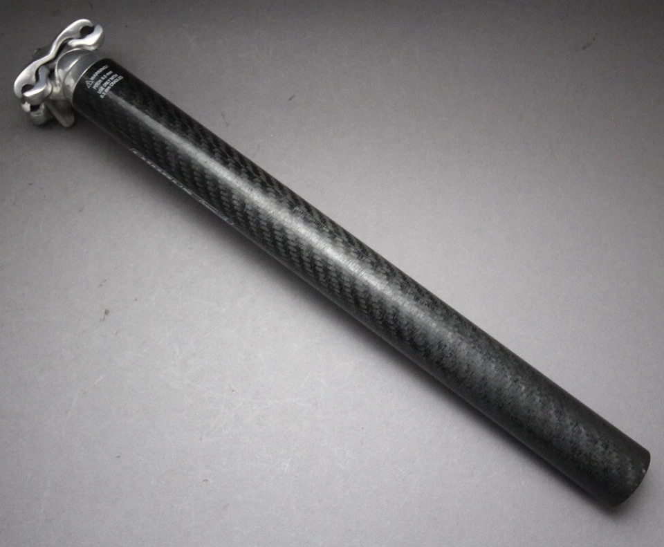 Campagnolo Chorus Carbon CH32CL Seat Post / ø 31,6 mm / 350 mm/ titanium record - Bild 2 von 4