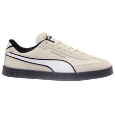 PUMA Porsche Legacy Puma Club II Era Mens Casual Shoes, Cream Beige, Pick Size