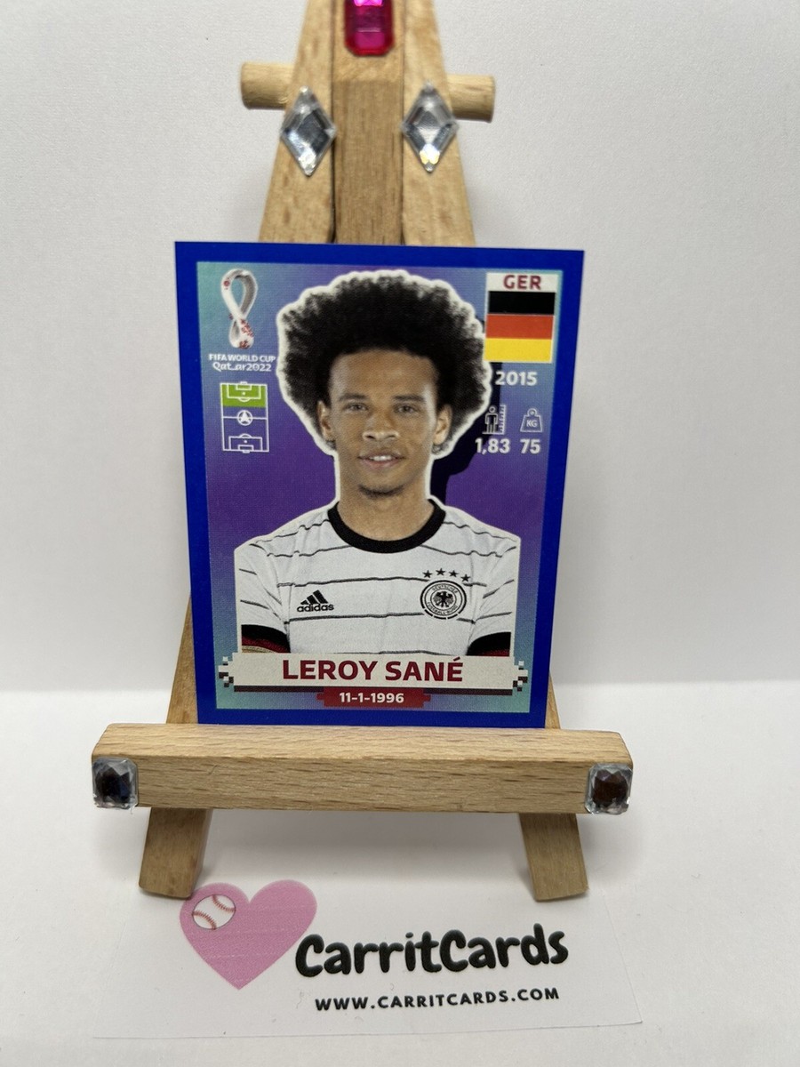 LEROY SANE 2022 Panini World Cup Qatar Stickers #GER19 Germany