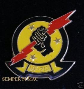 Vf 213 Blacklions F14 Tomcat Us Navy Topgun Hat Pin Uss Iceman Nas Oceana Miramr Ebay