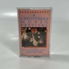 A Christmas Music Festival - Do You Hear What I Hear-Bing Crosby Cassette