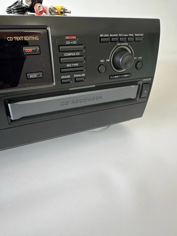 Philips CDR785 3-CD Changer Integrated Dubbing Recorder CD-R/RW - w/ OEM Remote - Image 4 of 4