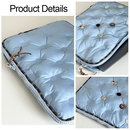 Polyester Laptop Sleeve 13.3 14 15.6 16 Inch Computer Protective Case - Afbeelding 4 van 14