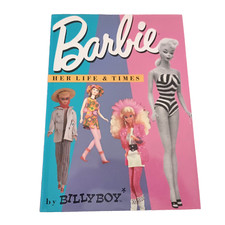 Barbie Her Life Times Book HCDJ 1987 Billy Boy Doll Collector History Guide