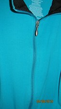 Danskin Now ladies teal knit jacket 16W