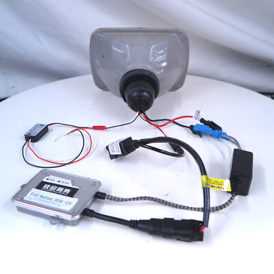 Cherokee XJ 2nd 1979-2001 Truck CCFL Bi-projector Headlight Chrome 
