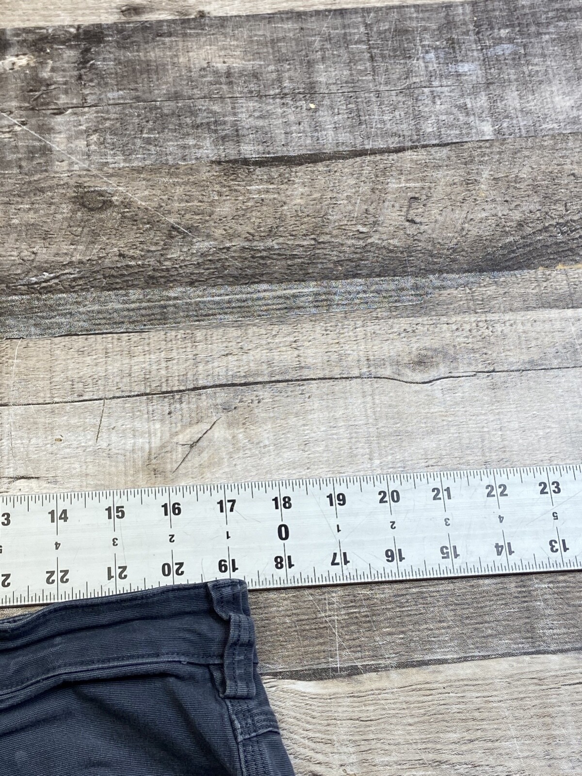 Duluth Trading Pants Men 34x30* Flex Fire Hose Slim Fit Distressed Slate Blue