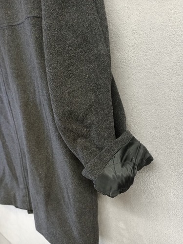 Lauren Ralph Lauren Coat Jacket Mens Size 40R Black Cashmere Wool Quilt Lining - Picture 14 of 19