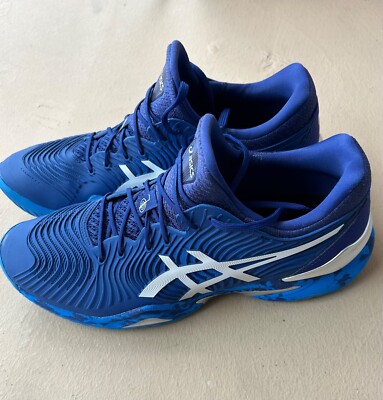 Size 12 - ASICS Court FF Novak Blue Print Camo 2021 | eBay