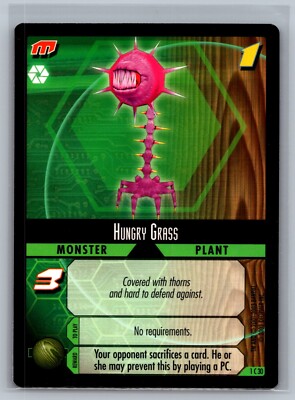 .hack ENEMY TCG Hungry Grass #1C30 CCG DOT Contagion