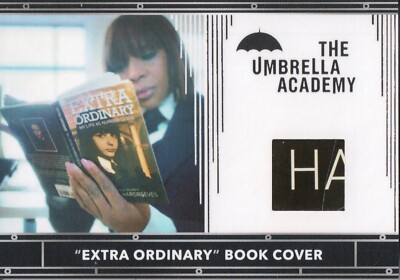 The Umbrella Academy Serie 1, ''Extra Ordinary'' Buchcover Reliktkarte RC12