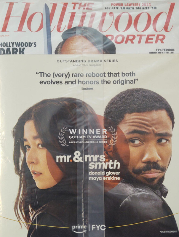The Hollywood Reporter DARK KNIGHT+Mr & Mrs Smith special insert June 12, 2024