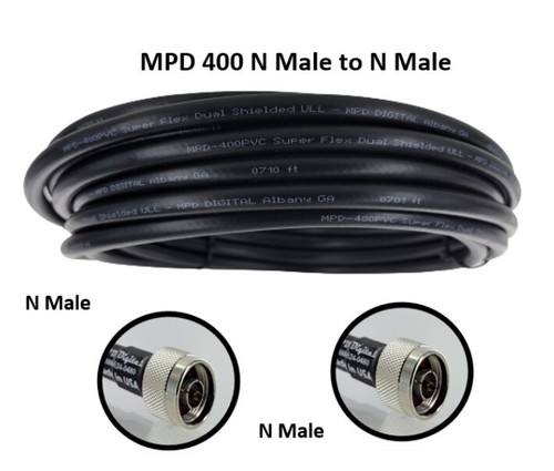 MPD Digital MPD400 (LMR400 Equivalent) Coax Cable w/ MPD Connectors (20 - 100ft) - Picture 9 of 20