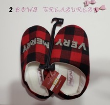 Lovely Winter Warm christmas Home Indoor Slippers Plush Soft Bottom Flat Shoes