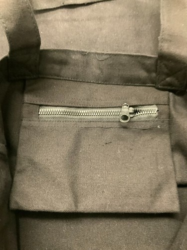 2012 The Hunger Games Graphic Cloth Canvas Tote Bag W/ Zippered Pouch - Picture 5 of 8