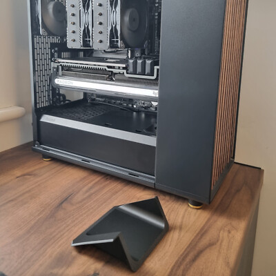 Fractal North Computer Case 3D Printed Modification - Airflow Duct / Fan Shroud