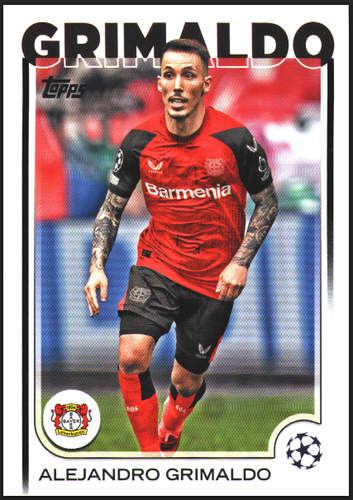 Alejandro Grimaldo Bayer 04 Leverkusen 2024/25 Topps UCC Flagship #3