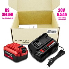 20V 6.5Ah Battery and Charger Combo for Craft...