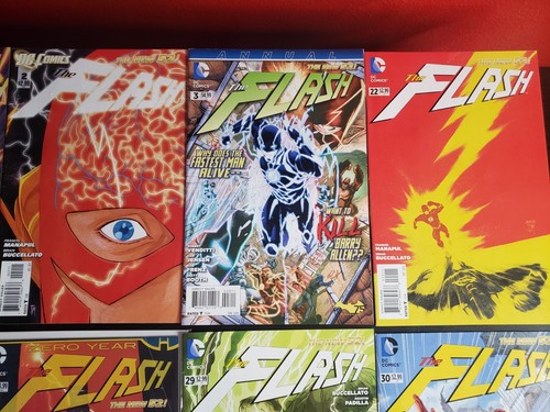 The Flash New 52 DC Comics Lot 8 2014 Barry Allen Kid Flash Single Issues - Picture 3 of 8