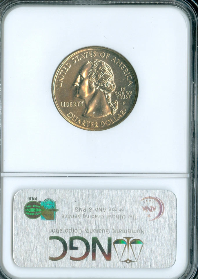 2000 P MARYLAND STATE QUARTER NGC MS67 - Image 2 of 2