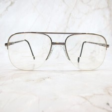 BerDel Sferoflex Kevin Eyeglasses Frame Unisex Adults Silver Aviator 56-15-140