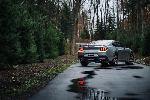 MBRP 3" Race Profile Cat-Back Dual Split Quad Steel Tips For 24+ Mustang GT 5.0 - Picture 2 of 4