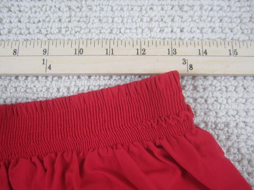 VTG Mossimo Shorts Youth Boys Large Red Script Logo Nylon Stretch Bermuda Hybrid - Picture 6 of 7