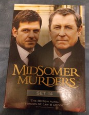 midsomer murders. nice box set 14, dvd's In Like New Condition 