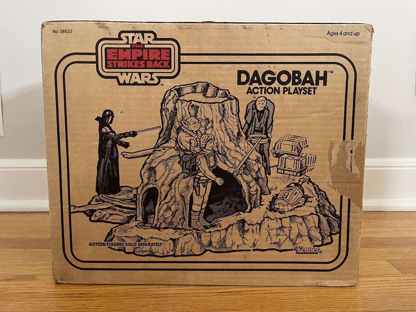 Vintage Star Wars DAGOBAH PLAYSET w/ Box Kenner Yoda 1980 eBay