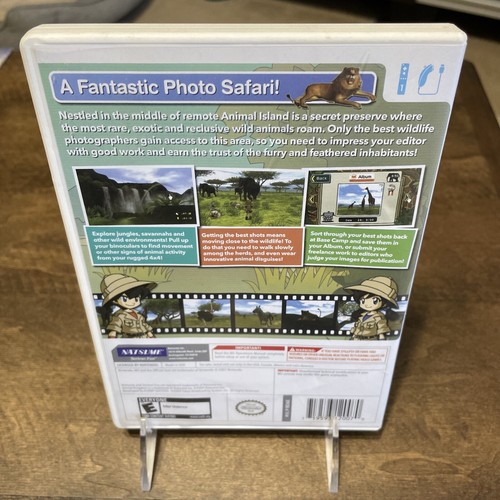 Animal Kingdom: Wildlife Expedition (Nintendo Wii, 2009) caja arte y manual - Imagen 2 de 6