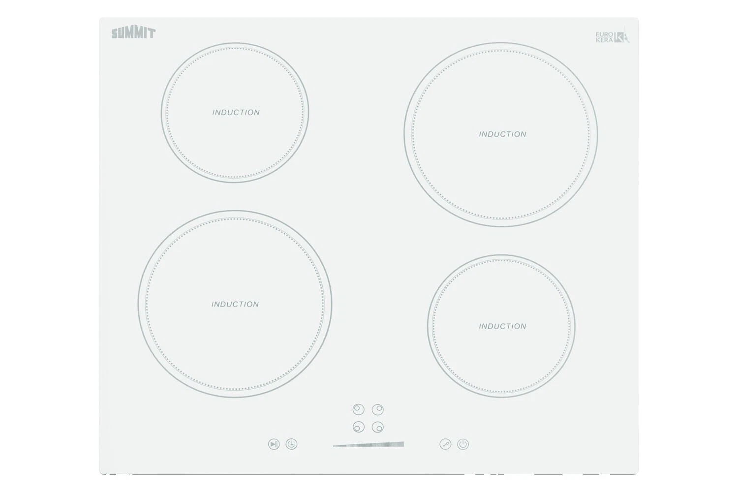 Placas de Inducción Blanco