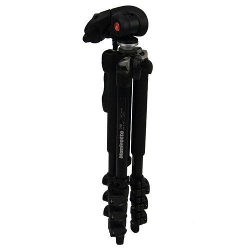 Manfrotto Aluminium Stativ mit 4 Beinsegmenten und 3-Wege-Kopf MK293A4-D3Q2 - Bild 2 von 2
