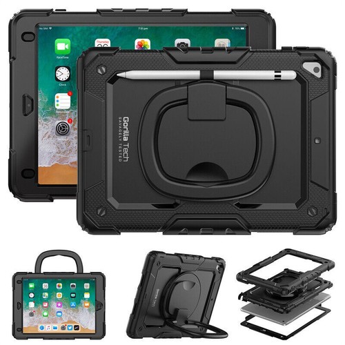 Builder Case For iPad Pro 12.9 6th Gen/iPad Air/10th Gen 10.9 Kickstand Rotation - Picture 204 of 231