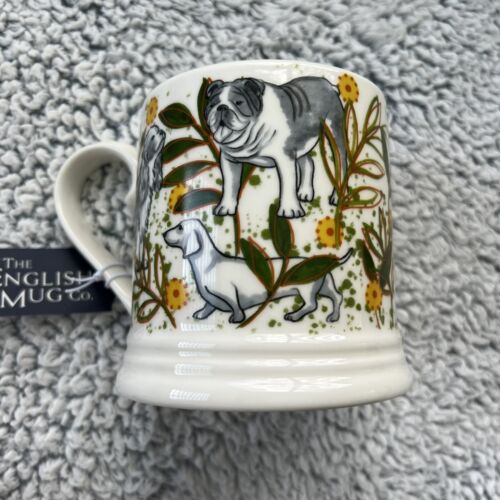 The English Mug Co Juego de 4 tazas para perros Inglaterra Bulldog British Spaniel Dachshund NUEVO - Imagen 3 de 11