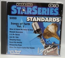 KARAOKE CDG - Karaoke: Songs Of Faith 1 - CD - Karaoke - Excellent Condition