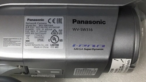 Panasonic WV-SW316 Security Network Color Camera HD 1.3MP 3.1-10mm Super Dynamic - Picture 18 of 19