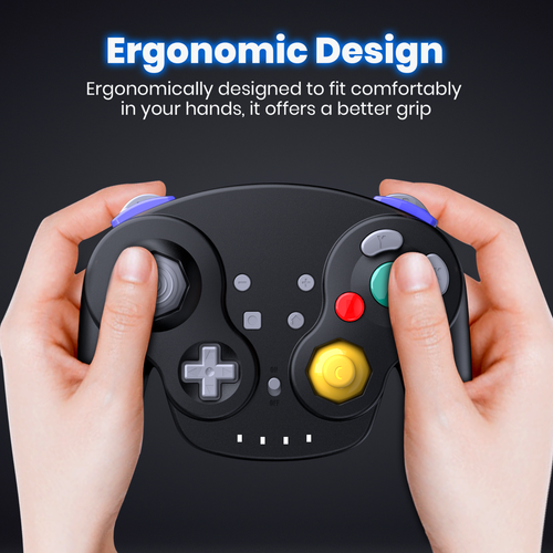 2.4 GHz Wireless Controller Gamepad Joystick for Nintendo N64/ SNES/ NGC Console - Picture 77 of 111
