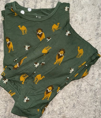 NWT Kyte Baby Long Sleeve PJ Morocco Print Size 5T - 第 1/5 張圖片